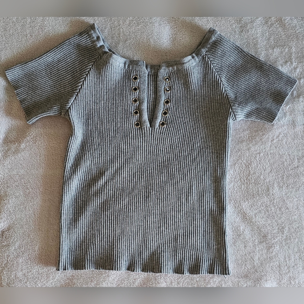 Ribbed Crop Top